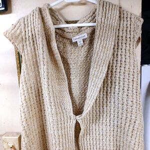 Coldwater Creek 1X knit vest